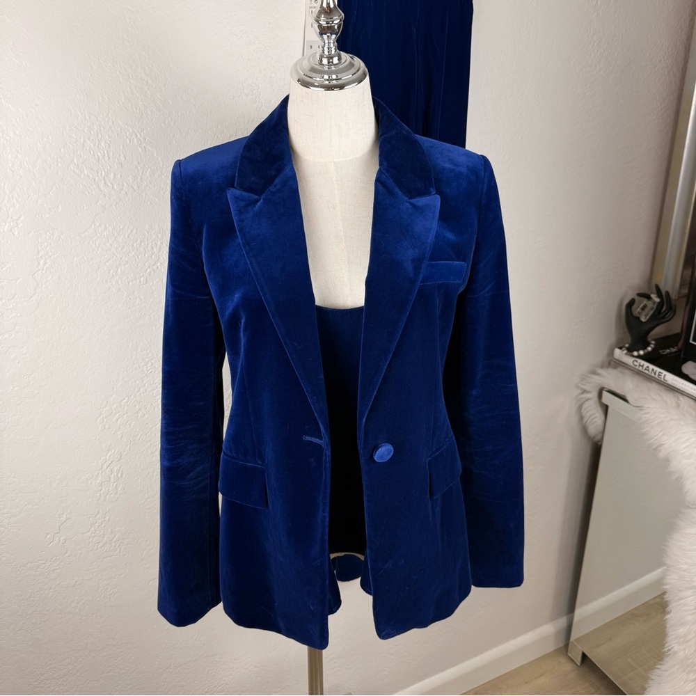 NWT ZARA 4 Pc, 1 Blazer & 1 Pant, 1 Sequin Cami,1 Velvet Cami/Boutique Ensemble - Picture 16 of 16
